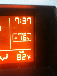 Just a few short months ago (-16)